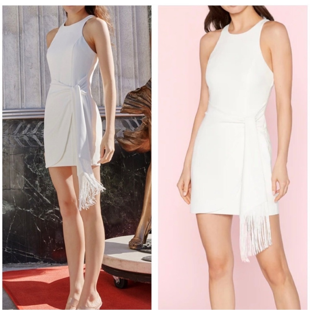 LIKELY Bristol White dress